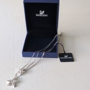 Swarovski Silver Starry Necklace
